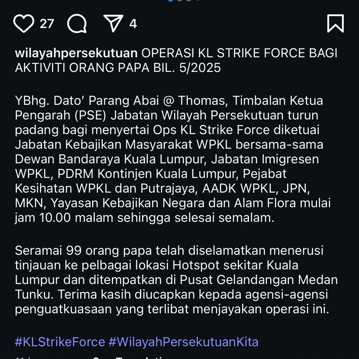 DapurJalanan's tweet photo. Oh ada mesyuarat ASEAN lagi. Jadi ada operasi demi ‘menyelamatkan’ gelandangan. 

Setiap kali KL menganjurkan acara dunia, warga miskin kota disorokkan sementara, bawa ke kem jati diri katanya. Demi menjaga imej ibukota, ini sahajalah penyelesaian yang termampu dilakukan kerajaan https://t.co/6gDSnMXBhL