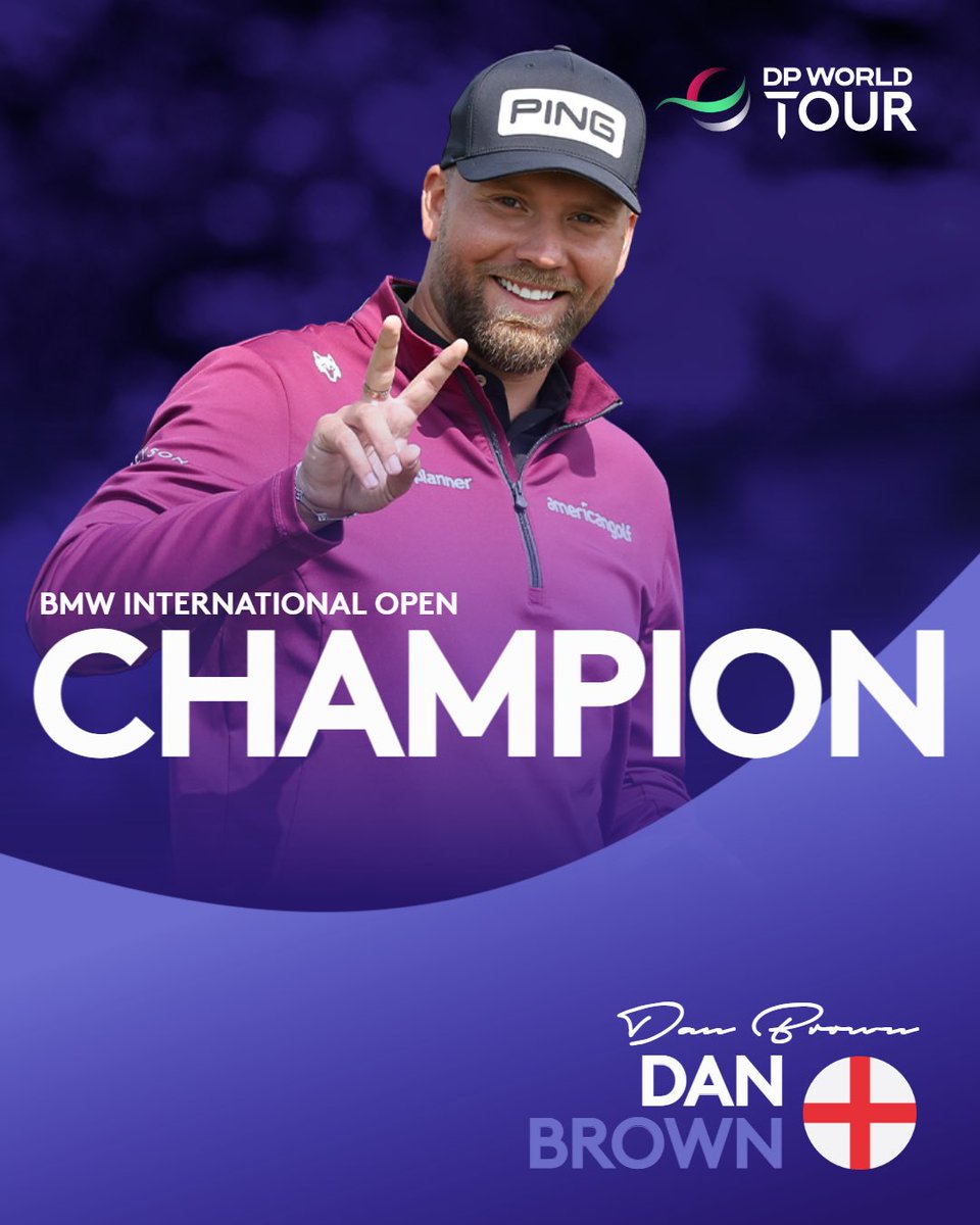 Second win on Tour! ⭐️⭐️

Dan Brown wins the 2025 BMW International Open

#BMWInternationalOpen