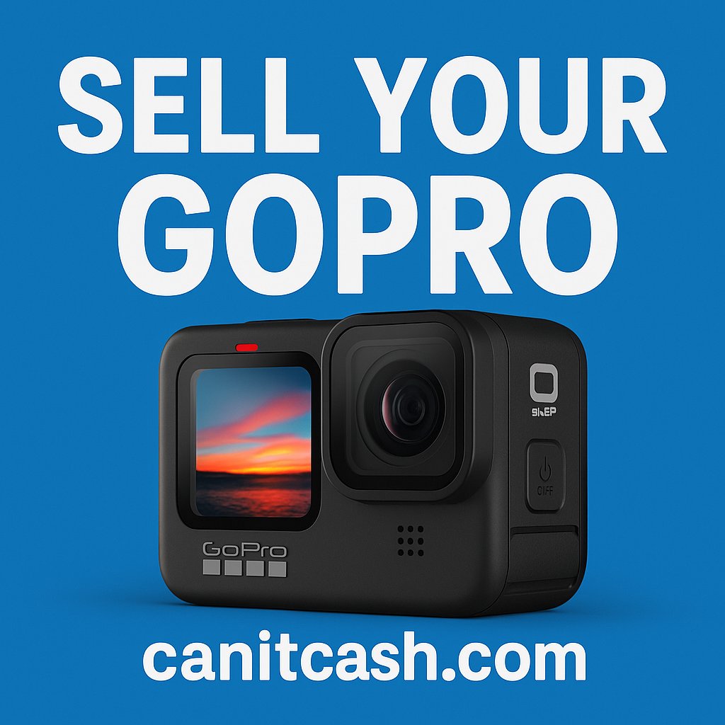 canitcash's tweet image. Want cash for your GoPro? 🏄‍♂️📸 Get a FREE instant quote at canitcash.com/sell/gopro/

Get a quote now! ✨ Free shipping included! ✨ Quick payments!

#SellGoPro #GoProForSale #AdventureCamera #CashForGoPro #Canitcash #ActionCameraLife #TechTradeIn