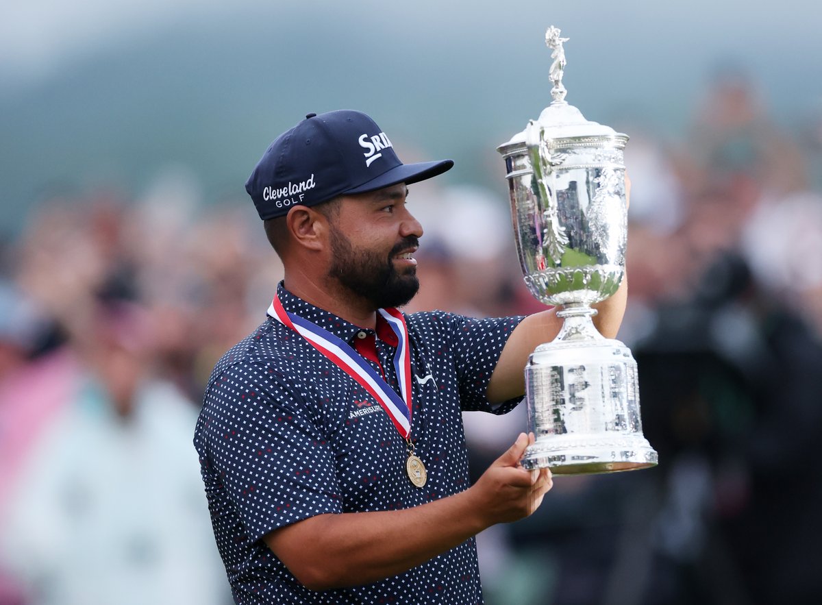 Just three weeks ago, JJ Spaun was sinking this putt to win the #USOpen 🏆 His footwear of choice? #PumaGolf.

Step into a winning pair today at #TheWarrenProShop