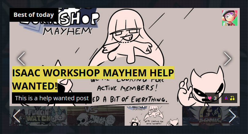 FNF: Isaac Workshop Mayhem (Cancelled) tweet media