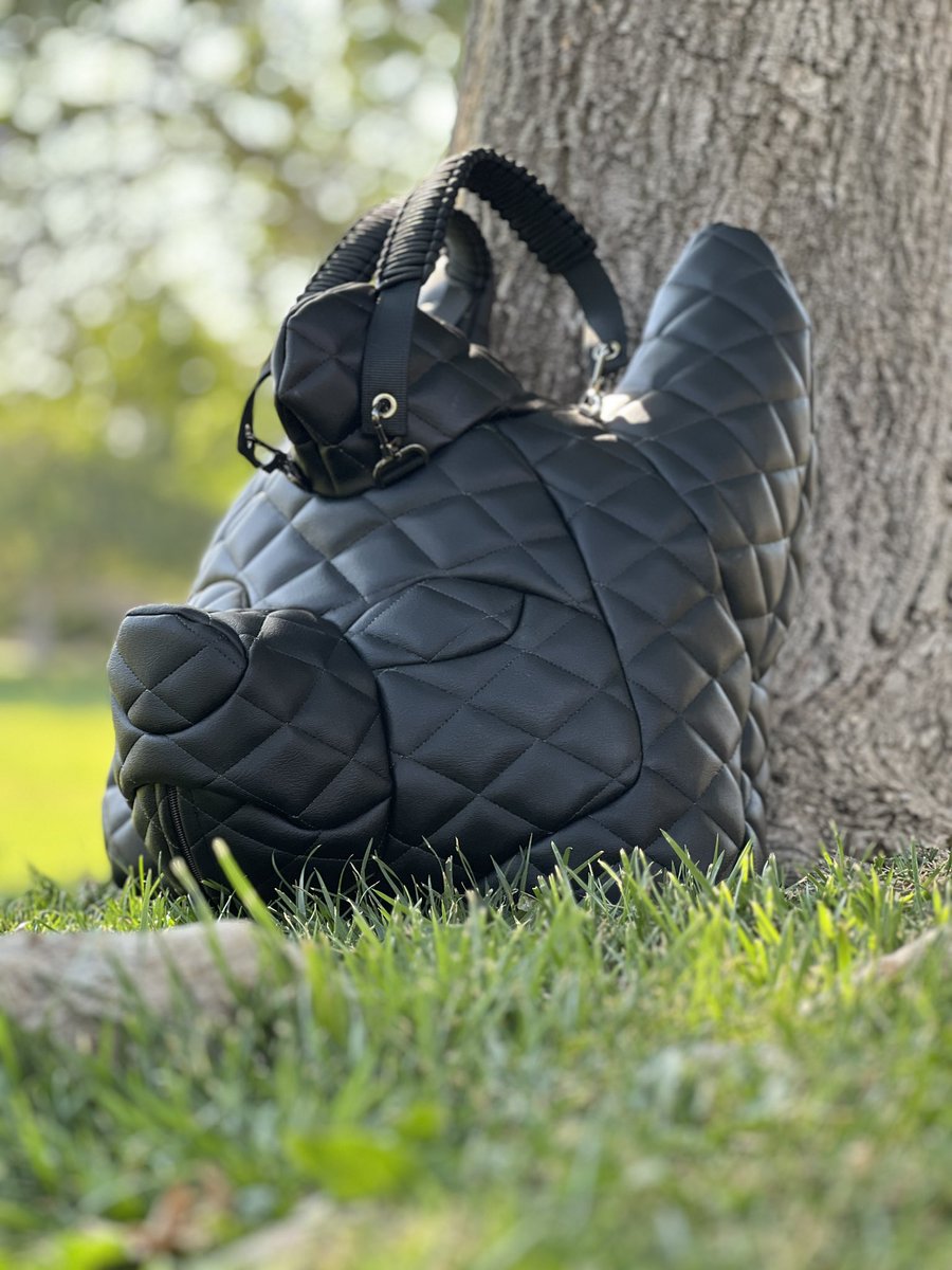 ItsAllBark's tweet image. Check out this bag I made for @EmbersInWind🧵🪡