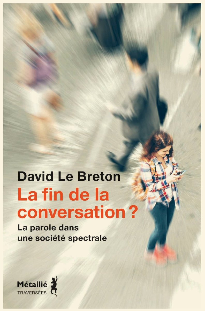 Vi una entrevista que le hicieron a Le Breton sobre este libro y lo bajé enseguida. En resumen, plantea cómo el ocultamiento del cuerpo en las plataformas de redes sociales desaparece la escucha atenta, el respeto, la lectura de gestos, la intimidad y, para acabar pronto,