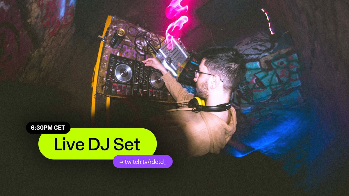 Haven't streamed in a hot two weeks, so what better way of coming back with a new DJ set full of bangers? 😎
twitch.tv/rdctd_