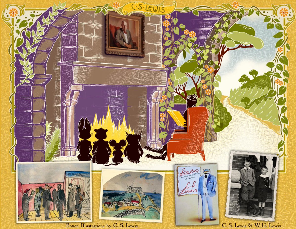 NarniaWeb's tweet image. New concept images emerge for "Boxen: The Childhood Chronicles of C.S. Lewis"
Developed by Chalkdust Animation Studios, the animated series looks to adapt the childhood stories of C.S. Lewis and his brother Warnie, set in a world called Animal-Land.
🔗 narniaweb.com/2025/07/first-…