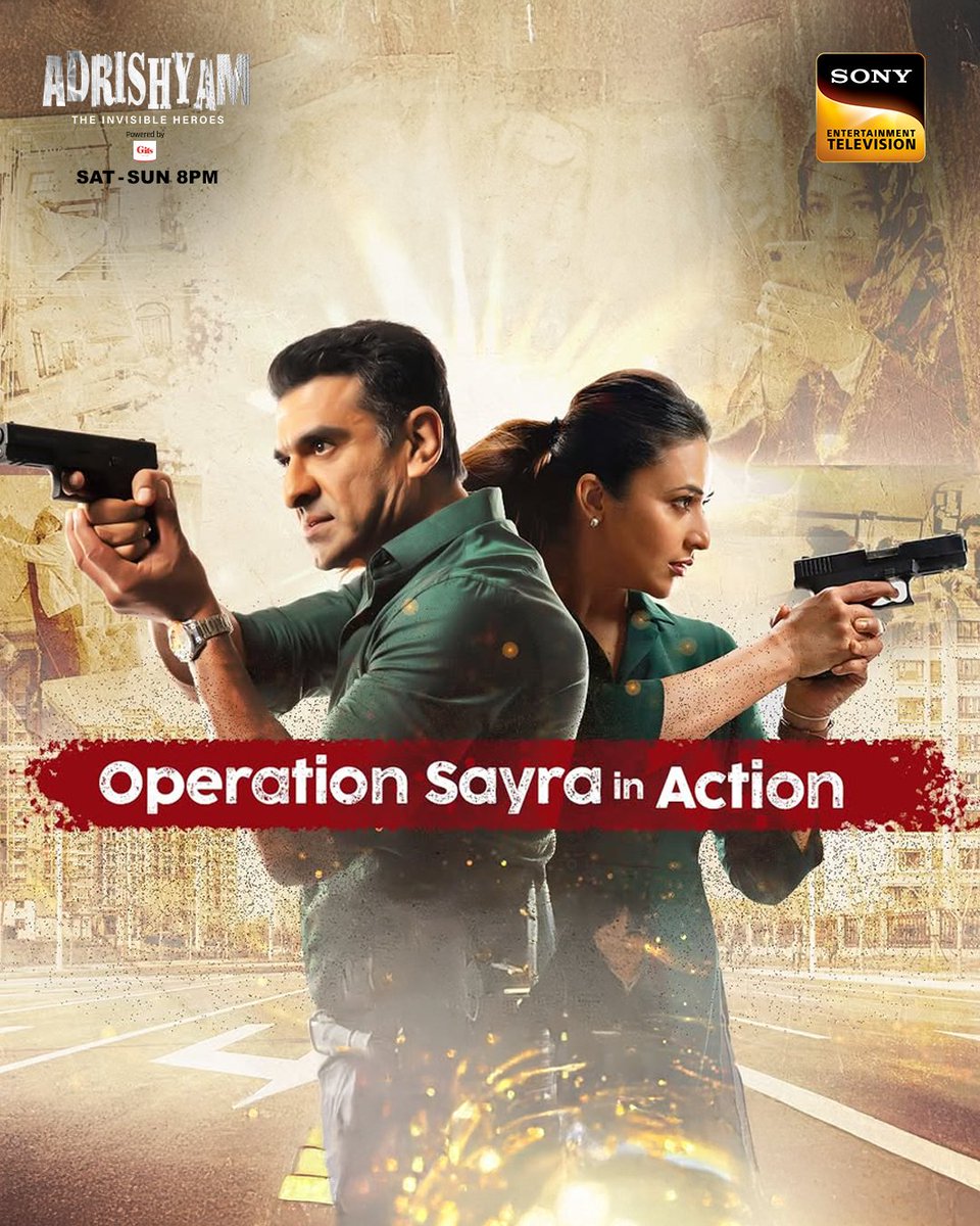 #TeamAdrishyam is in action! 

Watch #Adrishyam tonight at 8pm to find out!

#DivyankaTripathi #EijazKhan #SonyLIVOriginals #SonyTVUK