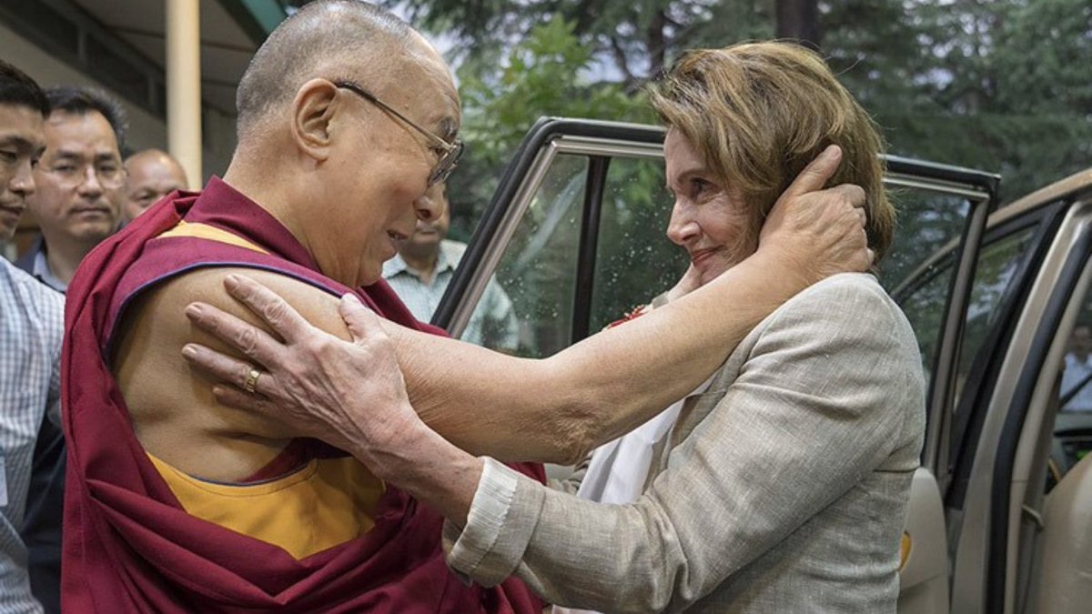SpeakerPelosi's tweet image. With great admiration, I join millions in wishing a happy 90th birthday to His Holiness the @DalaiLama—a beacon of hope for Tibet and a global voice for compassion.
Let us honor his dedication to peace by recommitting our support for Tibetan autonomy and cultural preservation.