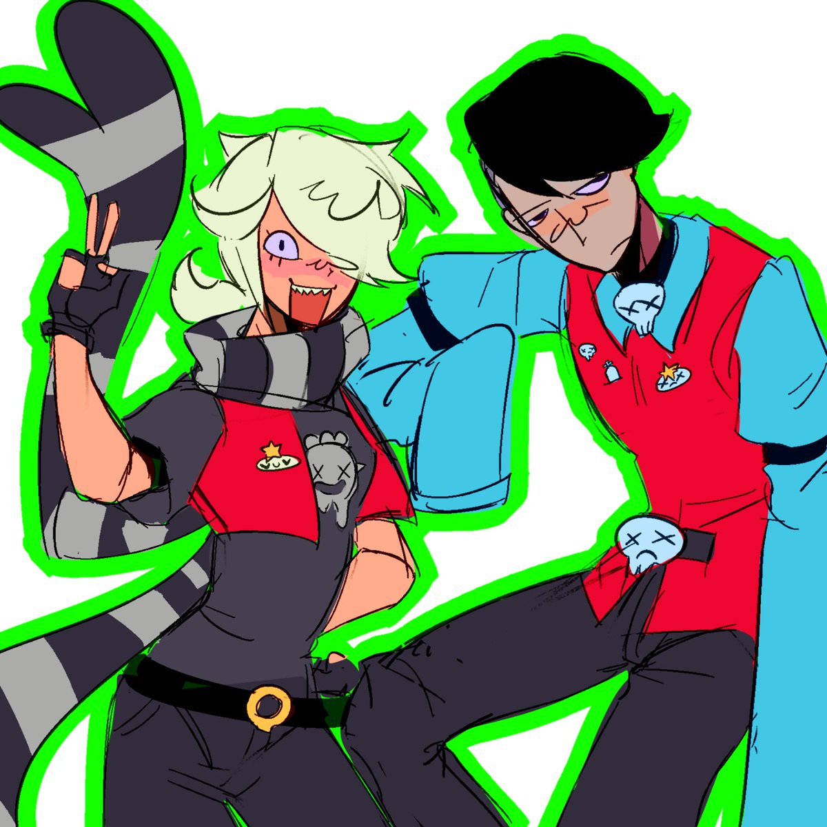 服装互换😇🥰🥰
#Edlette
#colettebrawlstars