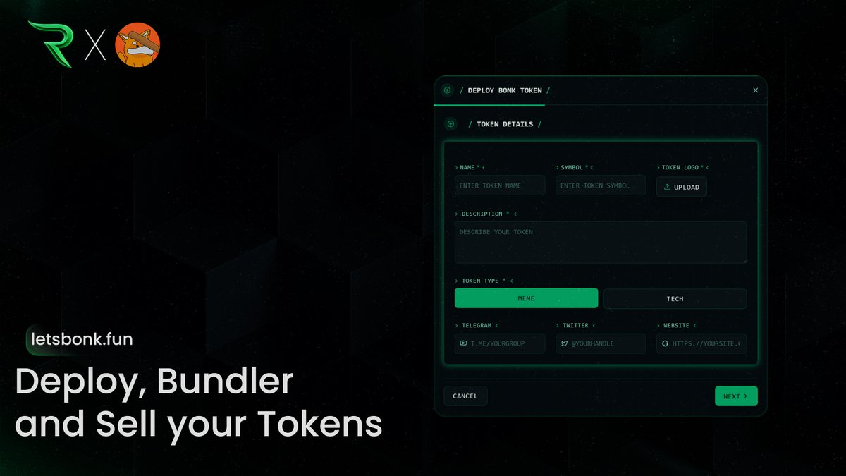 razedotbot's tweet image. Deploy, Bundler and Sell your Bonk Tokens
✅ Available now at app.raze.bot
💥 Built for the @bonk_fun / @bonk_inu community
#1 Open Source Solana Bundler