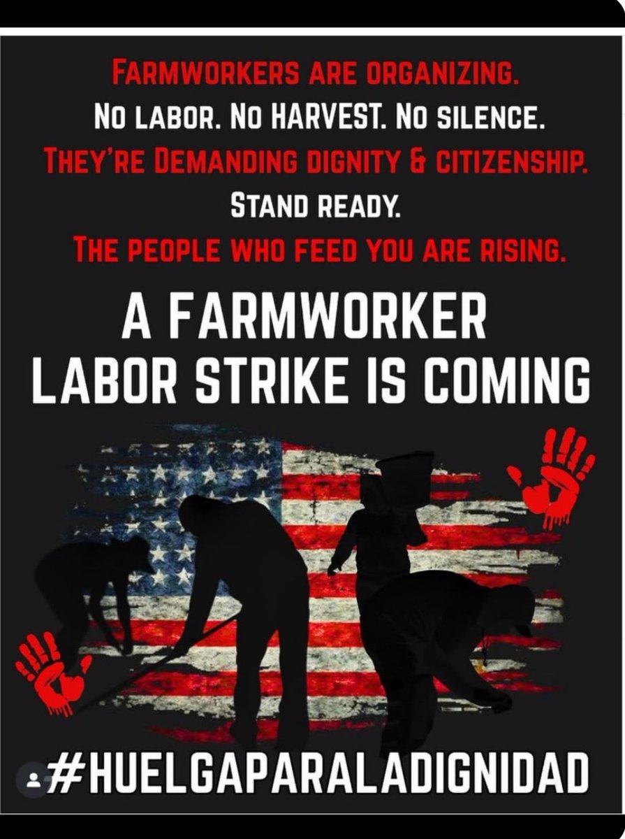 Thank you farm workers for feeding us !
✊