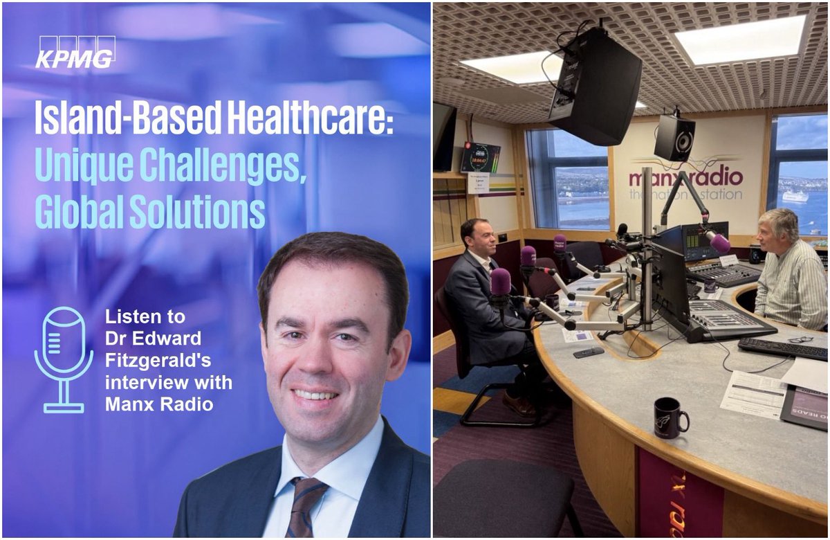 Dr Ed Fitzgerald (@dredfitzgerald) on Twitter photo How is #healthcare different in islands? 🇮🇲
📻 My deep-dive on <a href="/ManxRadio/">Manx Radio</a> in the Isle of Man with was a great opportunity to focus on the challenges - and opportunities - faced by islands around the world in improving care for their communities.
➡️ linkedin.com/posts/dredward… #KPMG How is #healthcare different in islands? 🇮🇲
📻 My deep-dive on <a href="/ManxRadio/">Manx Radio</a> in the Isle of Man with was a great opportunity to focus on the challenges - and opportunities - faced by islands around the world in improving care for their communities.
➡️ linkedin.com/posts/dredward… #KPMG