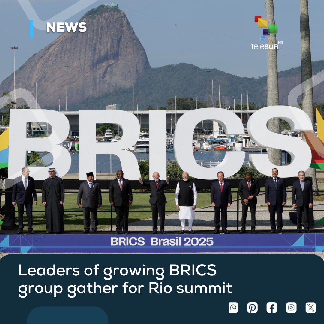 Leaders of the growing BRICS group of developing nations were set to gather in Rio de Janeiro on Sunday, calling for reform of traditional Western institutions while presenting the bloc as a defender of multilateralism in an increasingly fractured world.

With forums such as the