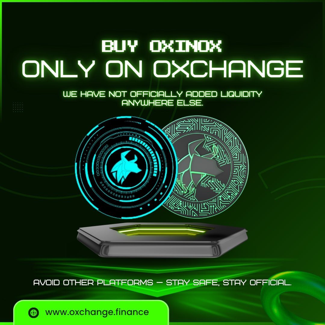 Oxchange IO tweet media