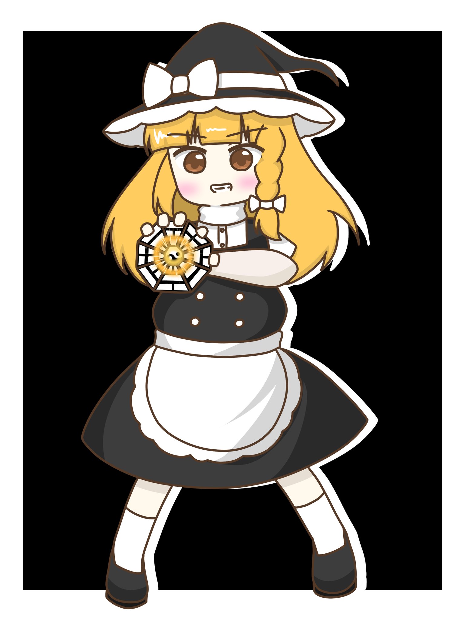 劇毒少女 c102 霧雨魔理沙 色紙 うちわ 東方Project 霧雨魔理沙