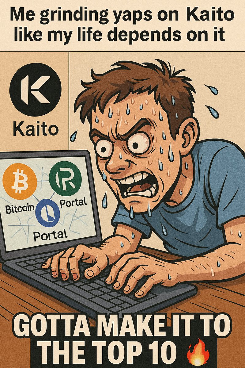 kukur777469's tweet photo. 🚨 Grinding mode: ON 🚨

Exploring the future with @PortalToBitcoin – the bridge bringing Bitcoin to the multichain world 🌉⚡️

#Bitcoin #PortalToBitcoin #KaitoLeaderboard #DeFi #CryptoGrinding https://t.co/9e6PFZB50P