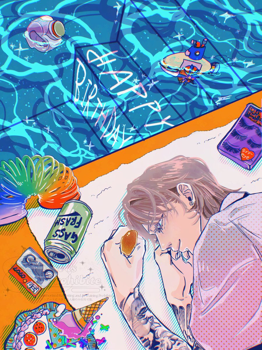 𝓗𝓪𝓹𝓹𝔂 𝓑𝓲𝓻𝓽𝓱𝓭𝓪𝔂 𝓜𝓲𝓷𝓱𝔂𝓾𝓴__🪽✨

そっと僕は思い出す🥖🍞✨

#까만_밤하늘_속의_별들_보다_빛나는_이민혁
#민혁이와_우리는_이어져있어_살아있는한
#민혁아_생일_축하해_많이_먹고_힘내자
#0707_HAPPY_MINHYUK_DAY