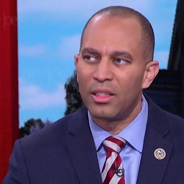 🚨😭 CRYBABY OF THE WEEK: REP.  JEFFRIES 

🥇 WINNER: Hakeem Jeffries, for crying enough tears to flood the House floor - and that was just Hour One of his 8-hour meltdown.

He’s STILL on MSDNC ranting that Trump’s “One Big Ugly Bill” will starve kids, kill grandma, and make oat