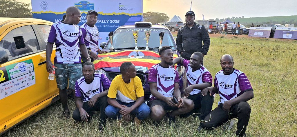 Beautiful end to the Rwanda Mountain Gorilla Rally 🇷🇼