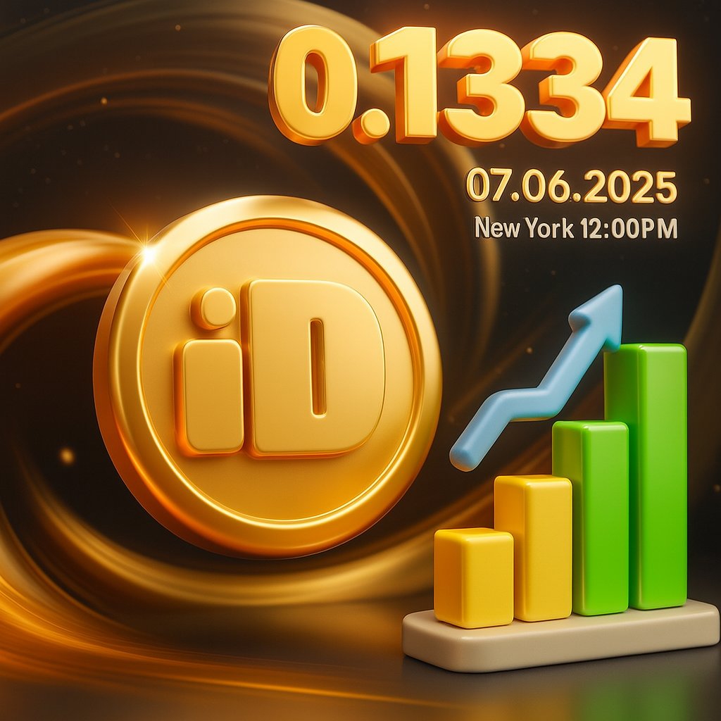 idplanet_world's tweet photo. π NEW PRICE ALERT π
β¨ As of July 6, 2025 | 12:00 PM (NY Time)
π ID Token = $0.1334 β¨
πΌ Contract:
0xfc780a061b9C212DD7C3AfeF2943B9CdCeca4260
π₯ Swap your $ID for $IDX now!
#IDToken #IDX #Web3 #Mining #Node #Blockchain #ID #IDC https://t.co/4MuO5JY1f1