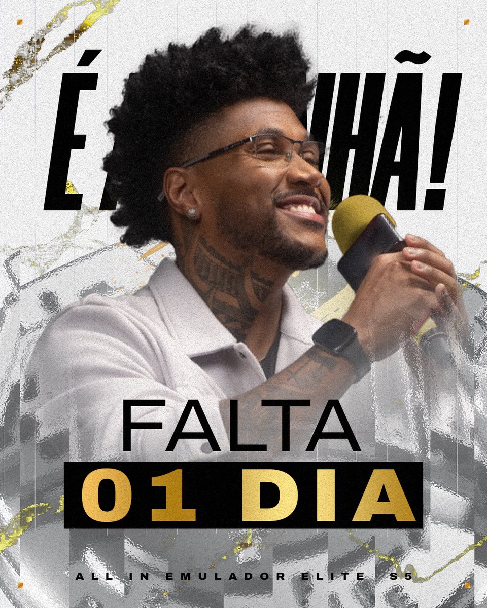 É AMANHÃ, SENHORAS E SENHORES! 🏆🔥

Amanhã começa a tão sonhada elite do emulador, é ALL IN É TUDO OU NADA!

🗓️ 07/07 | 20:30 ⏰ ✍🏽