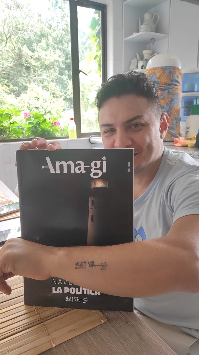 PipeRodriguezFr's tweet photo. Ama-gi, escrito 𒂼𒄄 (ama-gi) , es una palabra sumeria que expresa la manumisión de los esclavos. Traducida literalmente, significa "retorno a la madre" en la medida que los antiguos esclavos "retornaban a sus madres"
Es la primera expresión escrita del concepto de libertad. https://t.co/swzkeRDipl