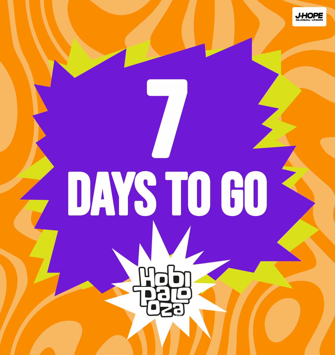 Let's Trend!

HOBIPALOOZA IS COMING
HOBIPALOOZA BERLIN IN 7 DAYS
#HobipaloozaBerlinLoading_D7 
#HOBIPALOOZA2025 #JHOPE