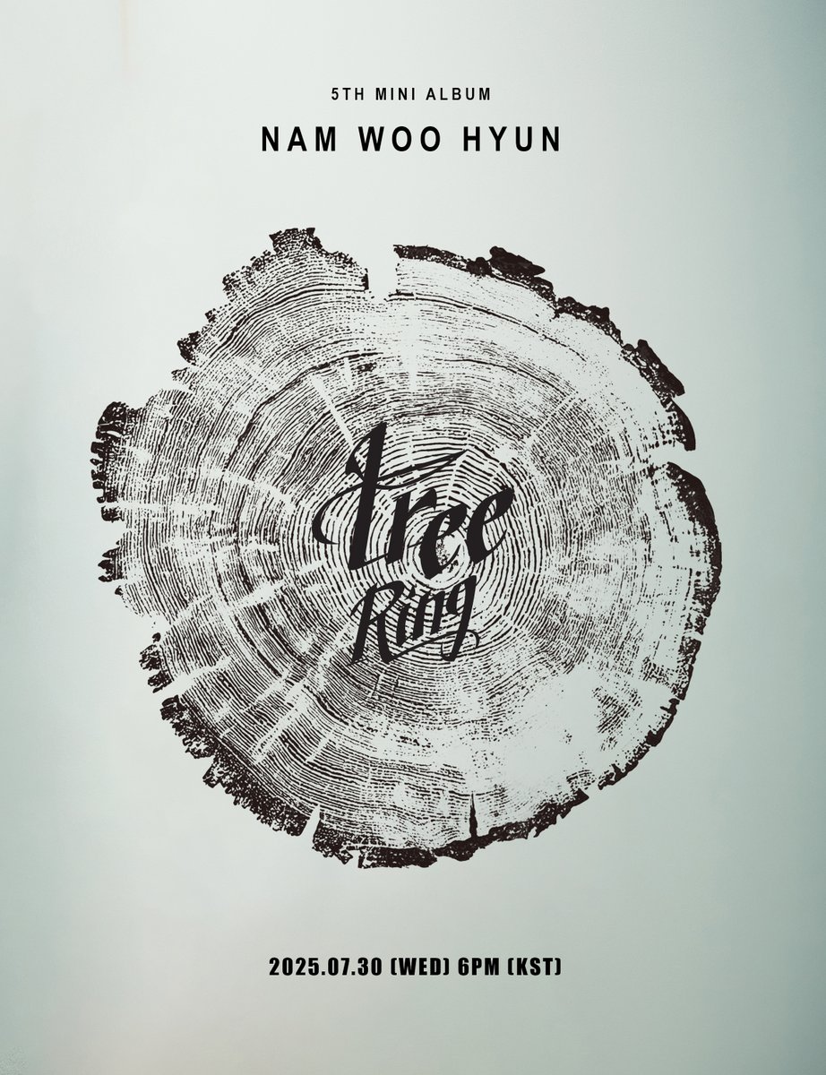 New teaser image unveils upcoming solo comeback from #INFINITE #NamWoohyun with 5th mini album #TreeRing, on 30 July

#KoreanUpdates RZ