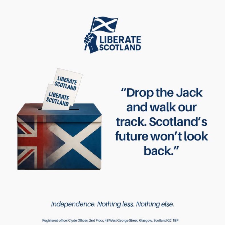 Liberate Scotland (@ls26scot) on Twitter photo Drop The Jack
Scotland doesn’t need it
Help make Scotland Independent
🏴 Follow & RT <a href="/LS26Scot/">Liberate Scotland</a>
🏴Support
🏴Vote #LiberateScotland in the constituency & on the list
For
#IndependenceNothingLess Drop The Jack
Scotland doesn’t need it
Help make Scotland Independent
🏴 Follow & RT <a href="/LS26Scot/">Liberate Scotland</a>
🏴Support
🏴Vote #LiberateScotland in the constituency & on the list
For
#IndependenceNothingLess