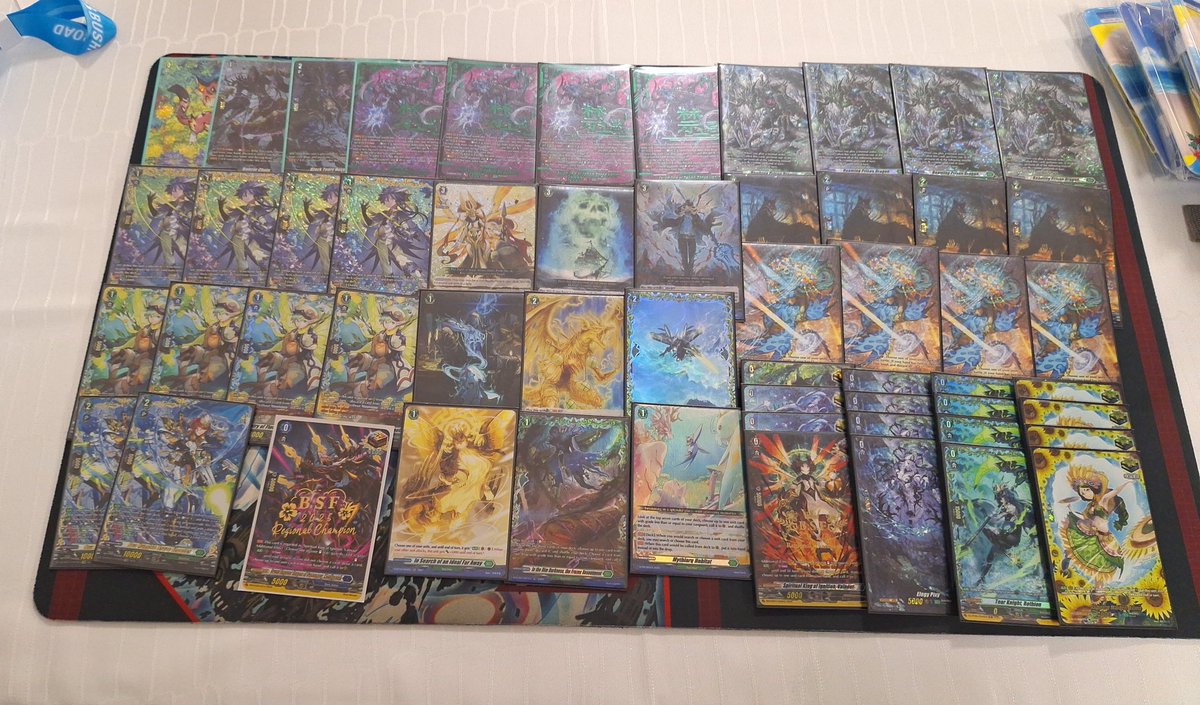 WolfrenVG's tweet image. BSF hungary 1st place with my team "Sea Salt ice cream".
Swiss:

1) ❌️ Daiyusha (T ❌️)
2) ❌️ Rezael ( T ✅️)
3) ✅️ Nightrose ( T ✅️)
4) ❌️ Babsargra ( T ✅️)
5) ✅️ Babsargra ( T ❌️)

Top cut:

6) ✅️Daiyusha
7) ✅️ Babsargra
8) ✅️ Nightrose

#VGTopDecks