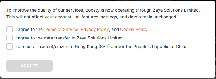 There is no good in the world. Only lesser evils. Especially when asking for data outright. Another platform bites the dust, I guess.