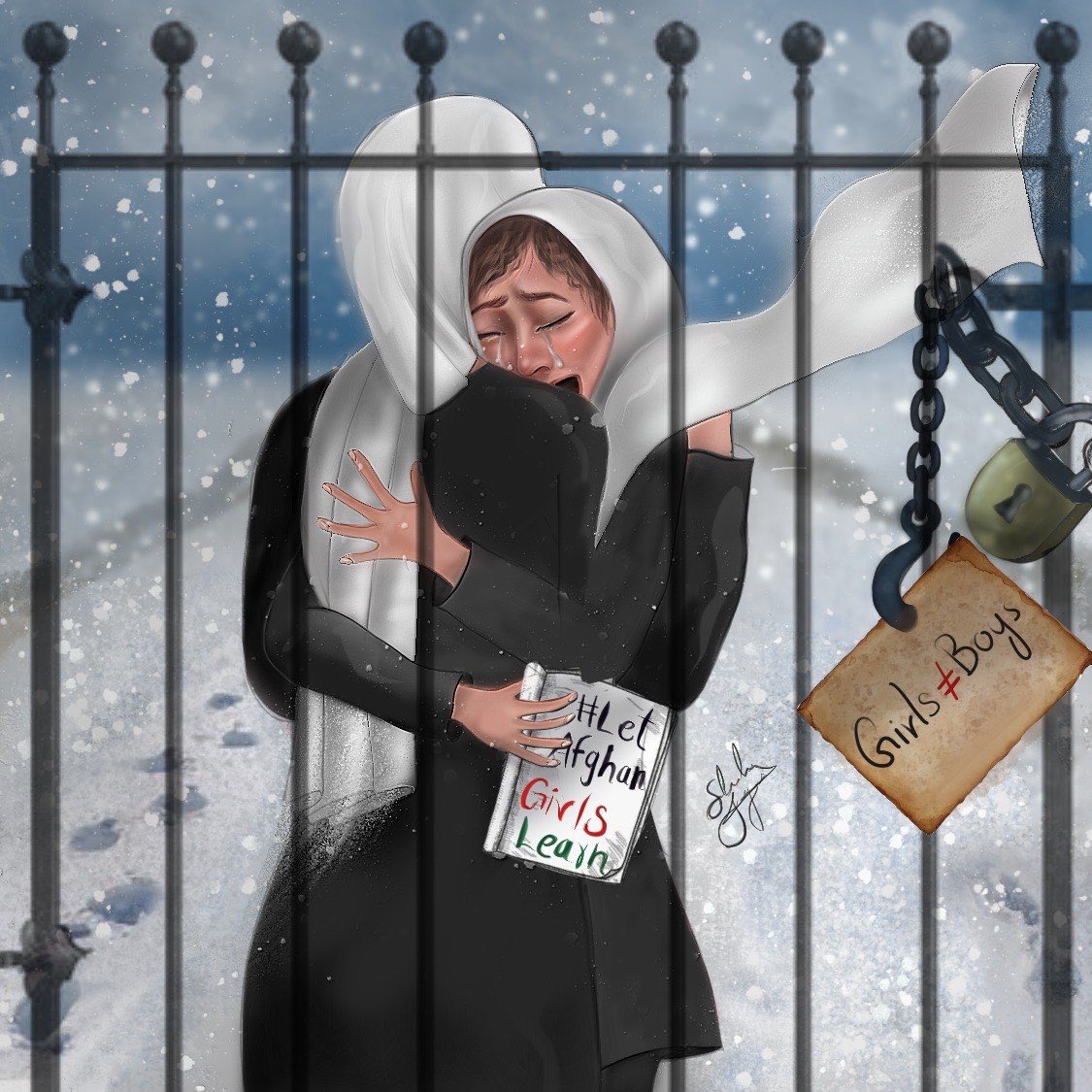 For over four years, Afghan women have been deprived of all their rights — education, work, freedom, and participation in society — while world leaders and the UN remain silent.

The lost years cannot be restored or forgotten.  
This global silence in the face of such oppression