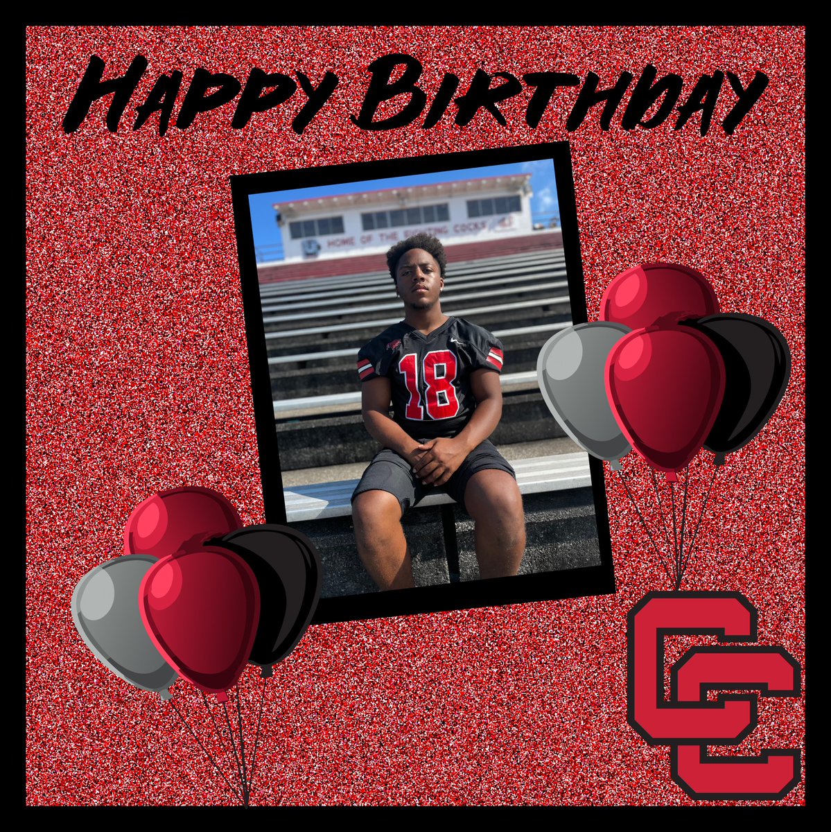 Happy Birthday to Senior LB/RB Kingston Davidson! #GBR #SpursUp #6SOH