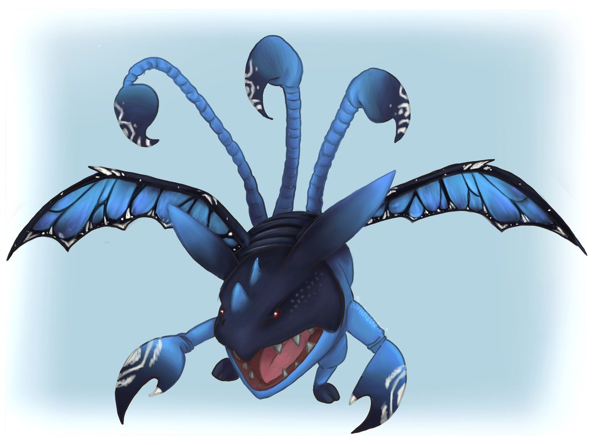 ShinzouuX's tweet image. Butterfly Triple-Strike (tiktok request) #httyd