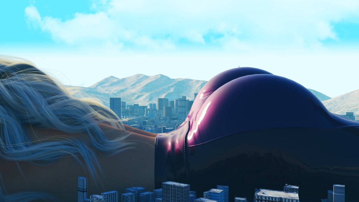 Do you remember this news, #SizeTwitter? 🤭
That's what it inspired in me!
#SizeArt #Giantess #SundayRepost