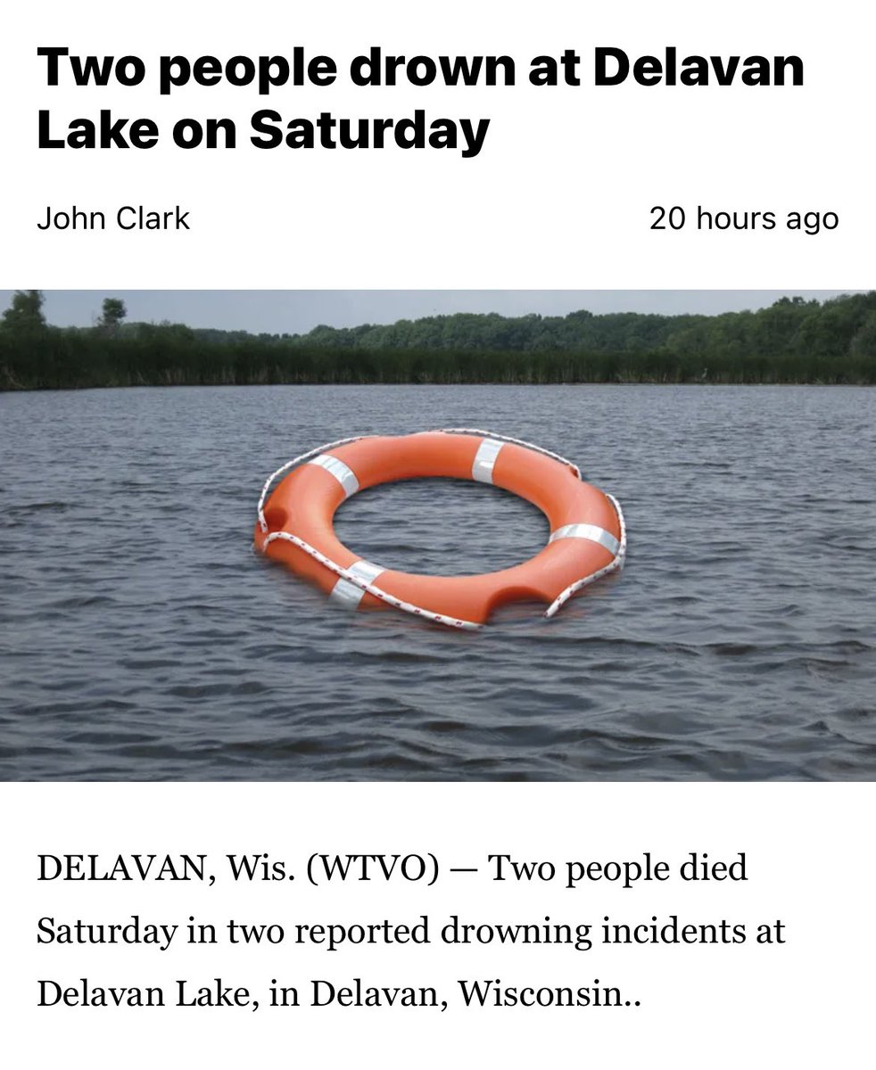 When we moved in at Delavan Lake- folks told us to flee the insanity on July 4th weekend- so we did.
Apparently it’s worse than they described.