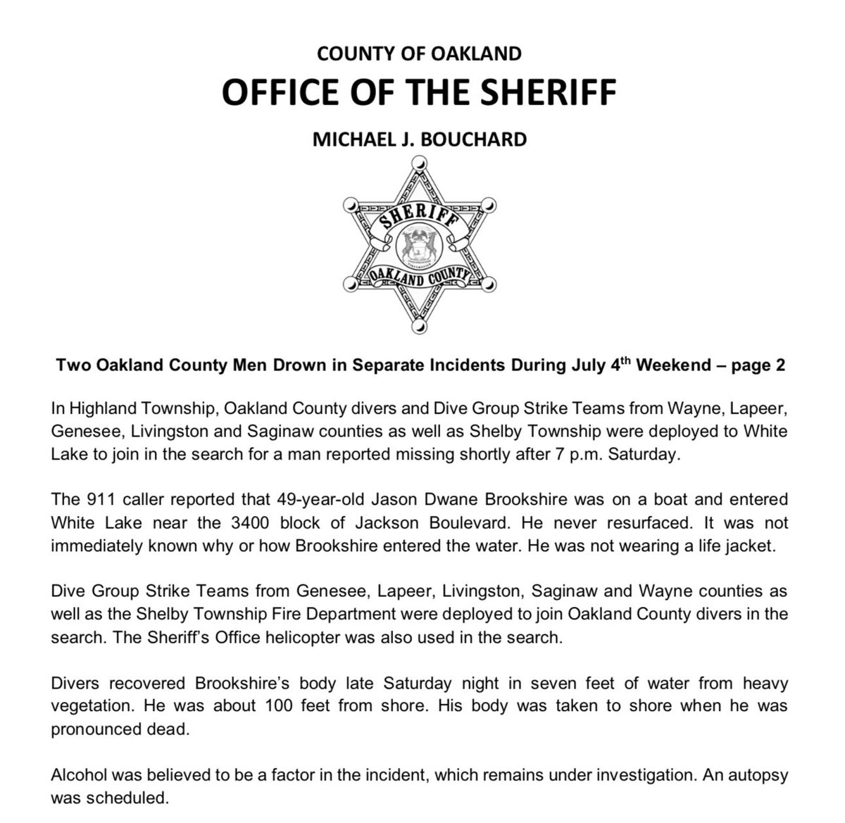 Tragedy has struck again during the holidays, with two drownings that could have been prevented.