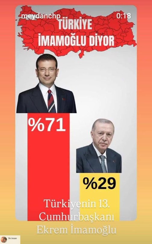 İlk genel seçimde yaşanacak tablo.

#TükenişinYüzyılı