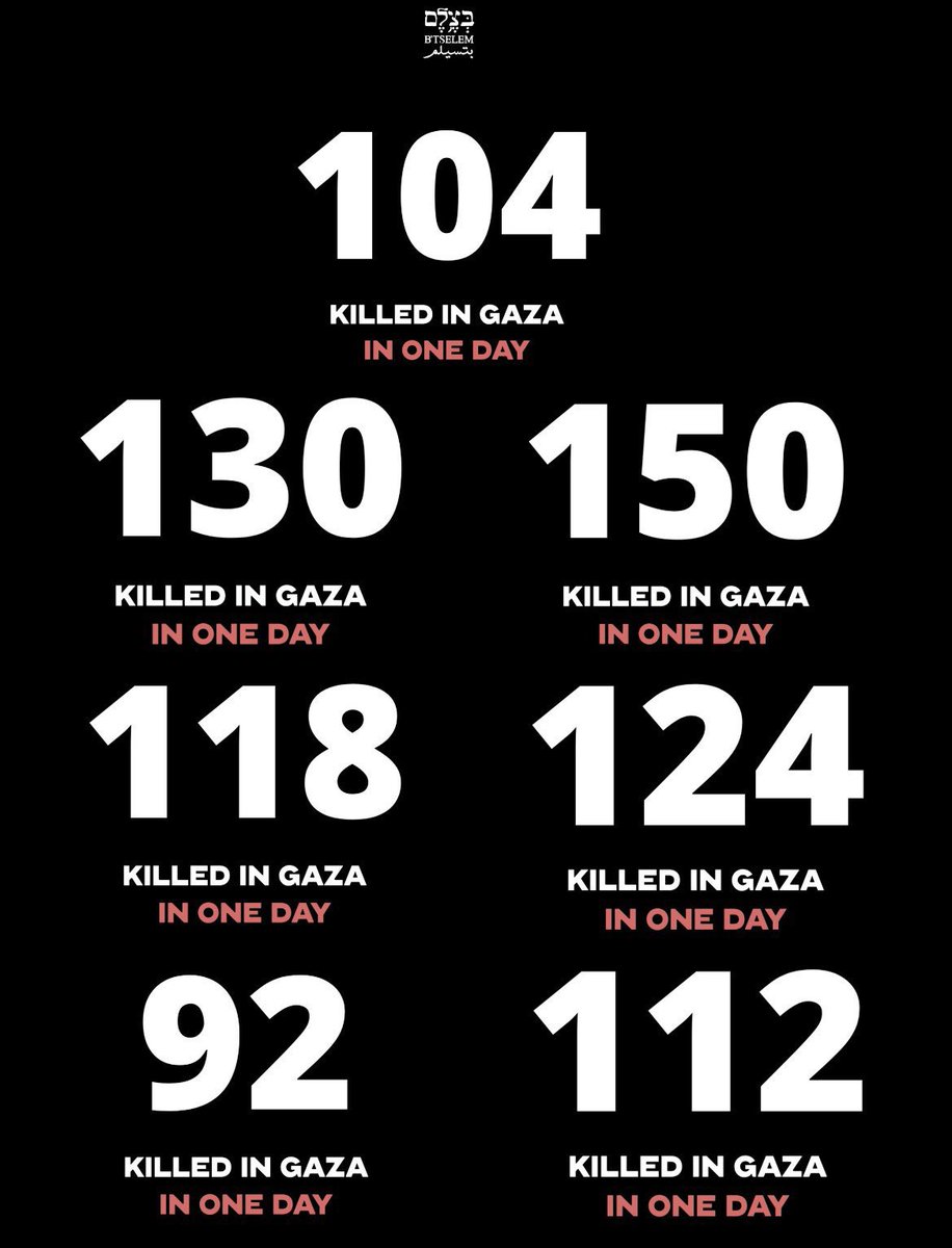 SuppressedNws's tweet image. 830 Palestinians killed by Israel in 7 days.

830 stories.

830 souls.

830 futures and dreams.

830 mothers, sons, daughters, fathers, sisters and brother.

All gone in a strike by Israel.