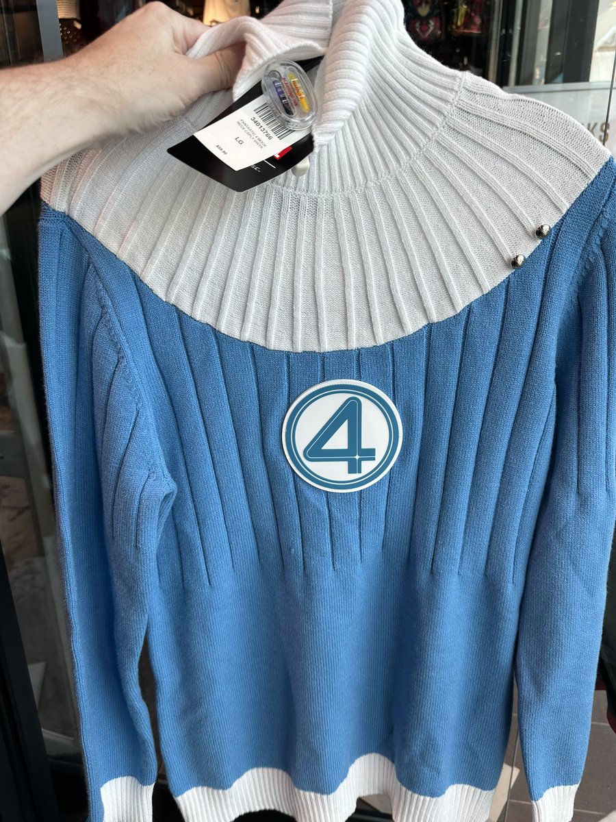 I don’t need this, I don’t need this. If Marvel were smart they would have scheduled the movie for the fall when wearing something like this is practical #fantastic4