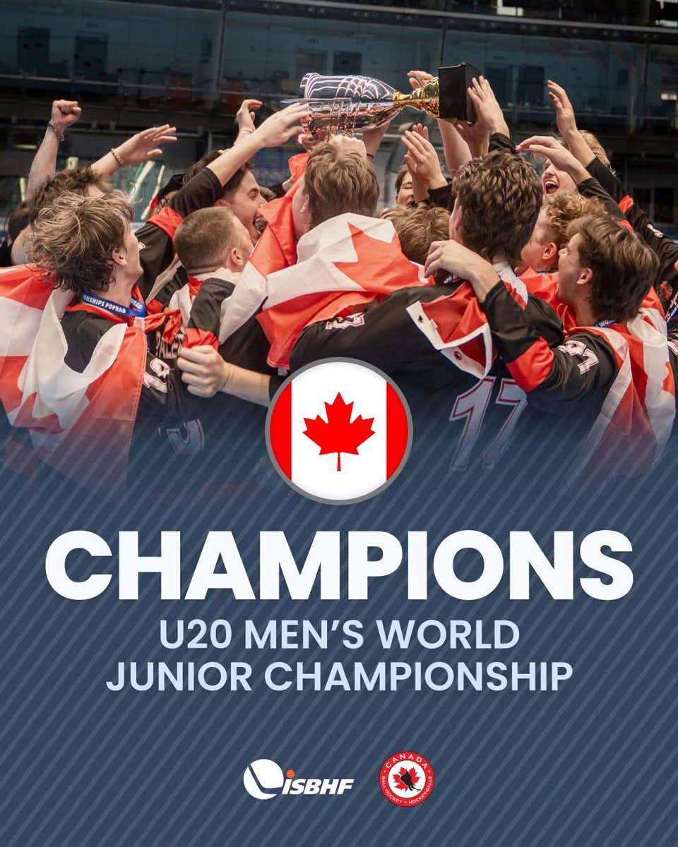 WHLsilvertips's tweet photo. Rylan Pearce and Canada are ISBHF U20 World Champs! https://t.co/JeJijuVYCk
