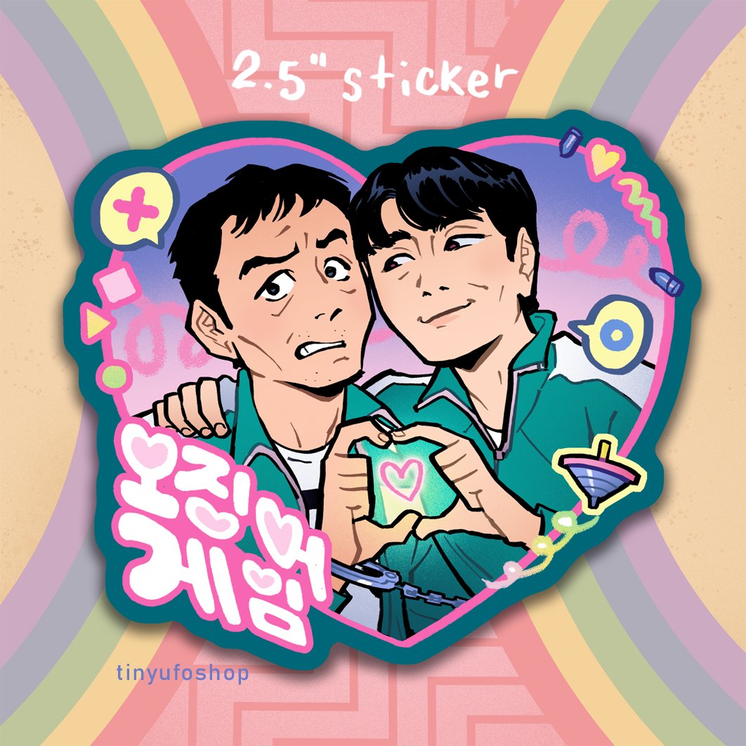 tinyufoboss's tweet image. while i resist the urge to make merch squid game 3... let's revisit everything i've made thus far ✨
#squidgame #thangyu #inhun nyaaa