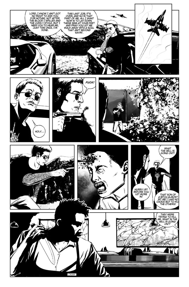 <a href="/ComicsBulletin_/">Comics Bulletin</a> A war between humans and extraterrestrials where they use
biochemicals as weapons to turn the human race into infected zombies.
Follow the beginning through the lenses of 8 survivors;Salem, Calvin, Alanna, Whitney, Peter, Diane,Jason, &amp; Katlynn in my first comic The lost oneZ