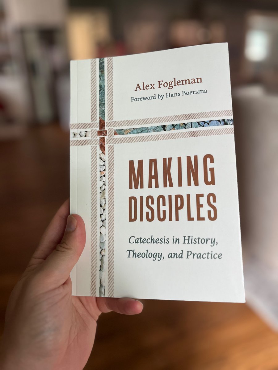 jeffamanning's tweet image. Have been looking forward to this book. On a visit to Waco, I had a great visit with Alex to talk about catechesis and discipleship in the church. Thankful for his work.