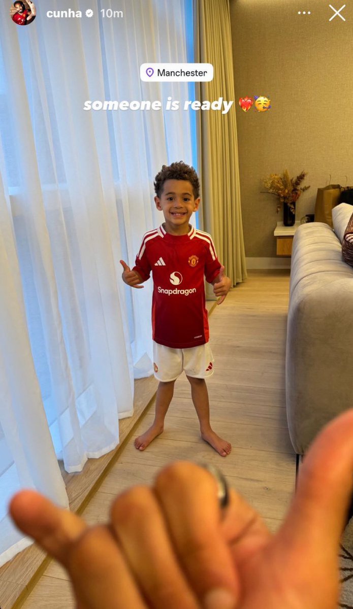 📸 | Matheus Cunha via Instagram:

“Someone is ready ❤️‍🔥🥳”