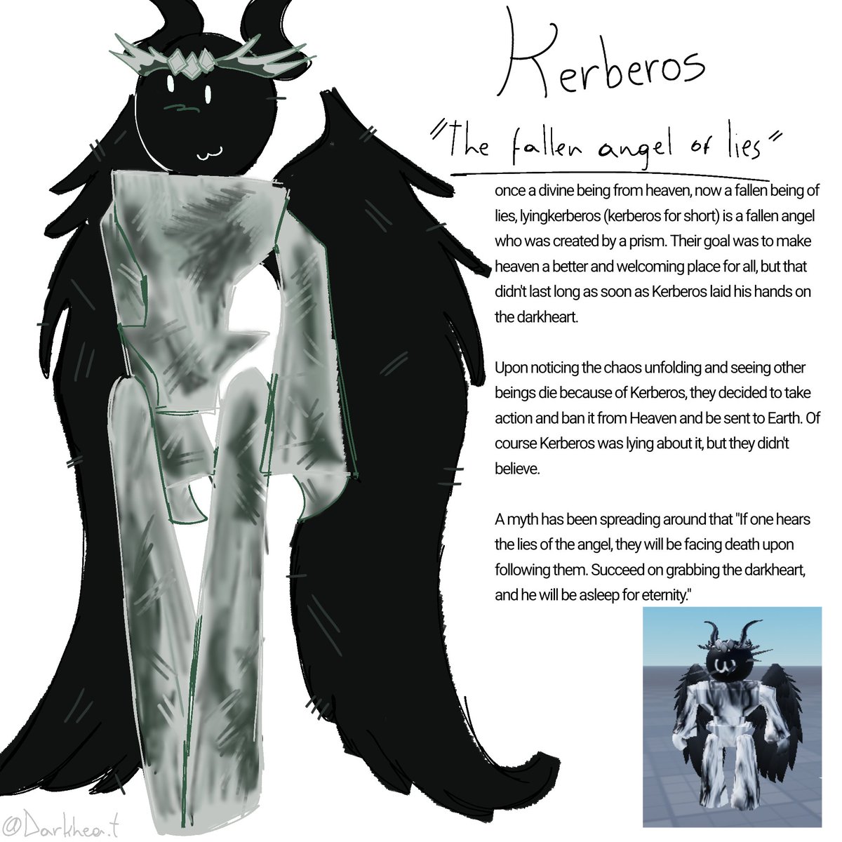 evilancients's tweet image. i look around to check if anyone is gonna call him a retroslop, then places this down gently
.
.
.
#roblox #oc