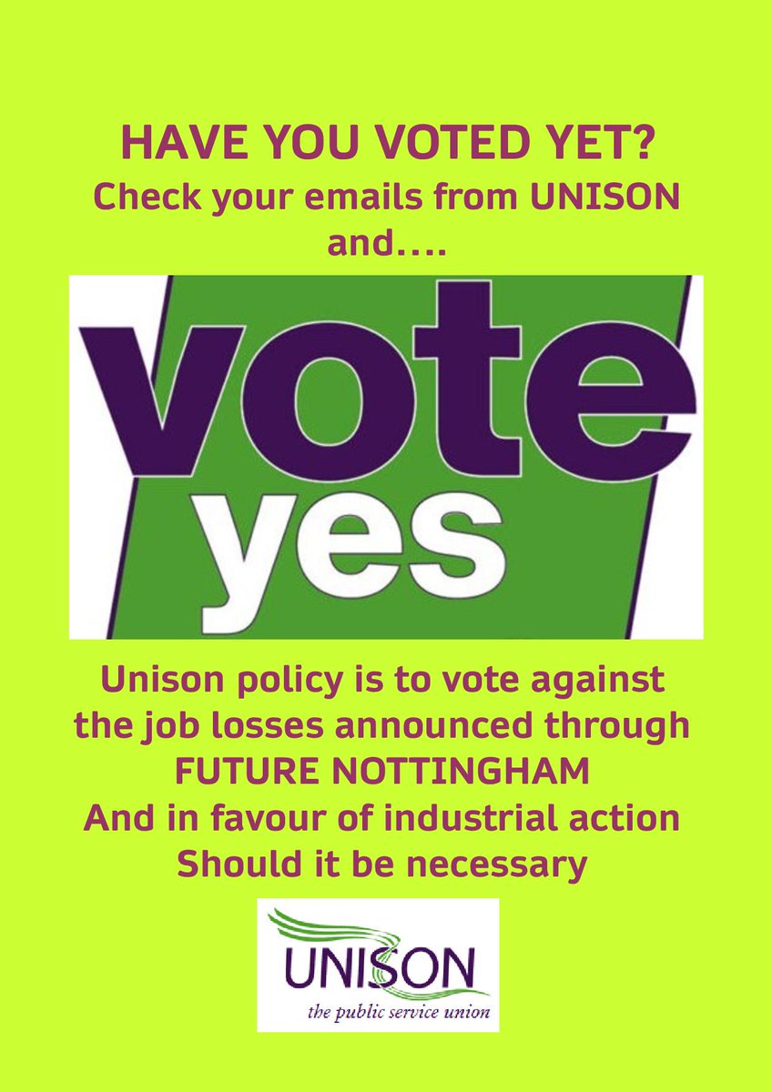 We start another working week at Uni of Nottingham with the threat of redundancy hanging over us, the future promising a heavier workload as the workforce is cut, and all on less pay...but...There is an alternative! Take back control and vote in the consultations on pay and jobs!