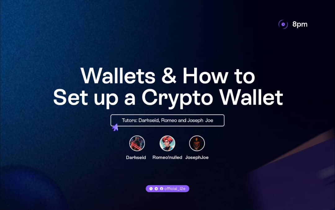 We just concluded an exciting session with the <a href="/DCS_Community/">DCS🎭</a> on Wallets 101

Are you in the discord?