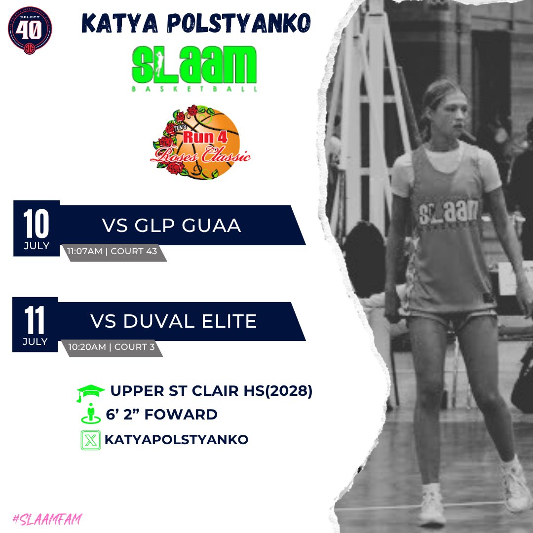 Katya (@katyapolstyanko) on Twitter photo Can’t wait to start the 2nd part of the live season off with Run 4 the Roses! This is my schedule for thursday and friday!
<a href="/SLAAM2028Binion/">SLAAM U15 P24</a>
<a href="/SLAAMBASKETBALL/">slaambasketball</a>
<a href="/SelectEventsBB/">Select Events Basketball</a>
<a href="/JustinBinion/">J. Binion</a> Can’t wait to start the 2nd part of the live season off with Run 4 the Roses! This is my schedule for thursday and friday!
<a href="/SLAAM2028Binion/">SLAAM U15 P24</a>
<a href="/SLAAMBASKETBALL/">slaambasketball</a>
<a href="/SelectEventsBB/">Select Events Basketball</a>
<a href="/JustinBinion/">J. Binion</a>
