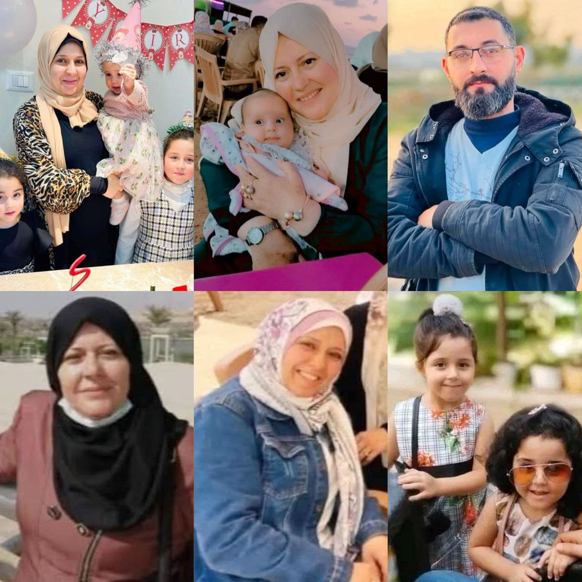Bu aile artık yok. Siyonist İsrail Gazze’de katletti !!!