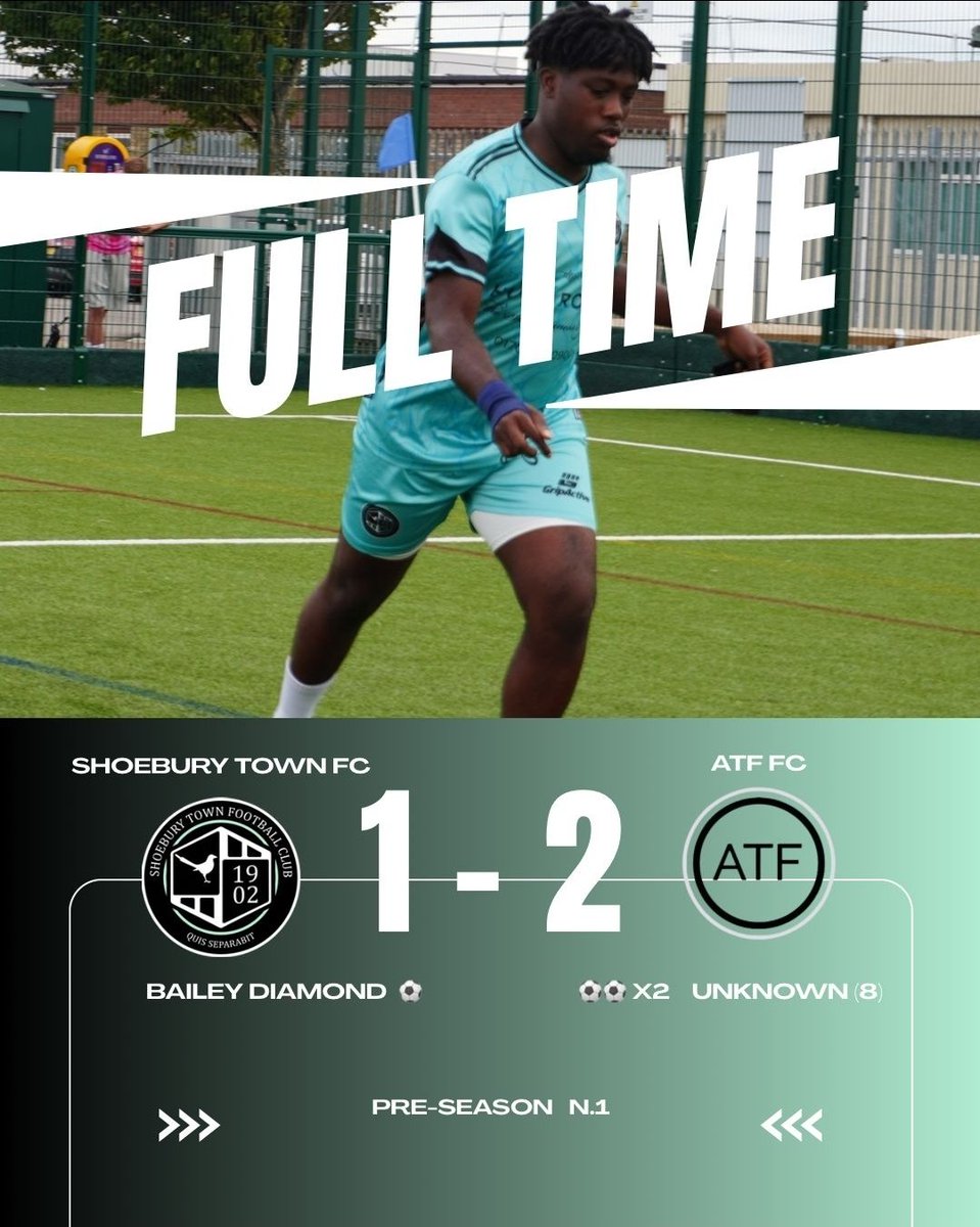 ShoeburyTownFC's tweet image. A good run out against a good side. Plenty of positives and minutes in the legs. Thanks to @fc_atf for the game. Good luck for the season